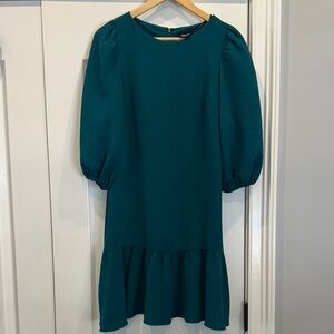 DKNY Puff Sleeve Dress
